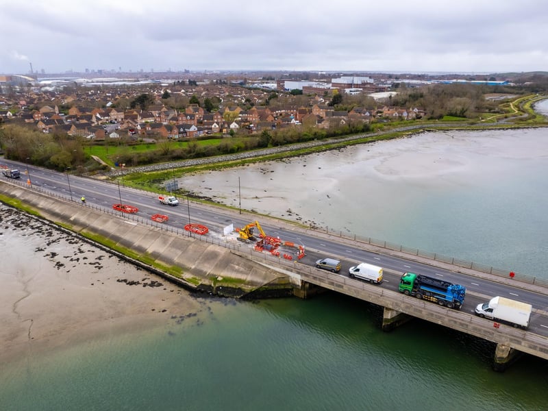 New disruption to motorists this week as the Eastern Road has been dug up again.Pictured - Eastern Road Southbound closed again for worksPhotos by Alex Shute