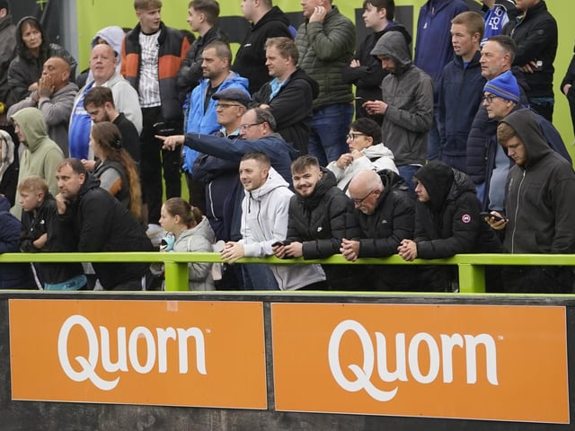 1,037 Pompey fans made the midweek trip to Forest Green for the Carabao Cup game at New Lawn