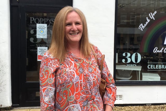 Tess Wintgens was one of the first clients welcomed back at Poppy’s Hairdressing in Victoria Road. She said: It’s been really good to come back. Poppy’s really made sure you felt comfortable. Everything was so well sanitised.
