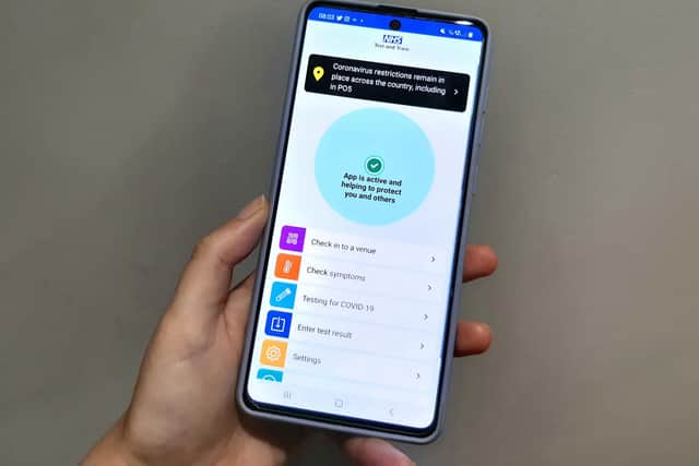The NHS Covid-19 app