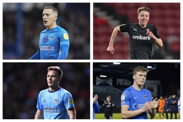 Ronan Curtis, Jamie Lindsay, Todd Kane and Sean Raggett