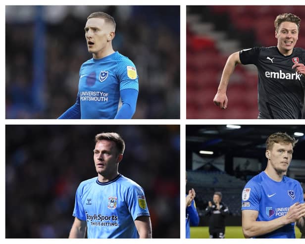 Ronan Curtis, Jamie Lindsay, Todd Kane and Sean Raggett