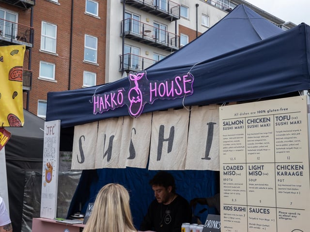 There are a number of delicious food trucks from across the south on offer.  Photos by Alex Shute