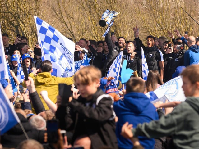 Pictured is: Pompey Men and Women team on stagePicture: Keith Woodland (280421-530)