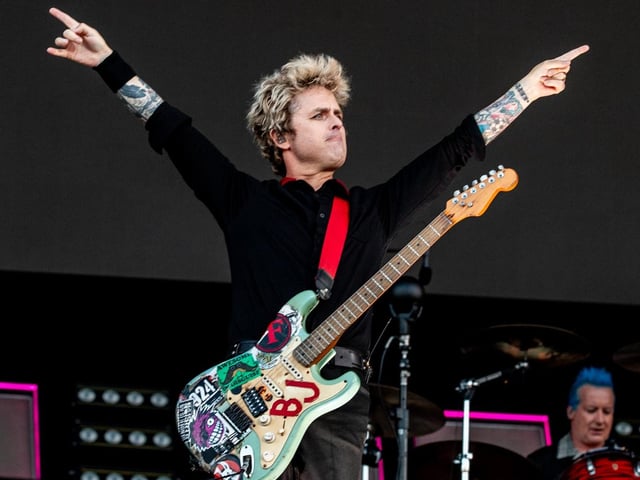 Green Day on the main stage by Chloe Hashemi