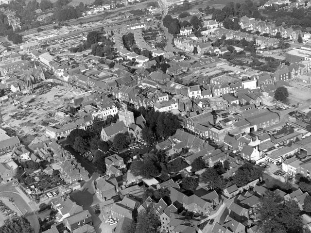Eye in The Sky Series - Havant Town Centre, October 1989. The News PP3144