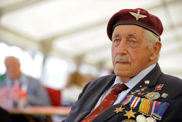 Arthur at a D-Day commemorative event in 2014.
Picture: Malcolm Wells