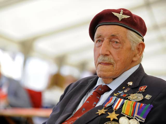 Arthur at a D-Day commemorative event in 2014.

Picture: Malcolm Wells