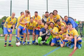 Mid-Solent League champions Meon Milton will be playing in the Hampshire Premier League in 2021/22. Picture: Martyn White.
