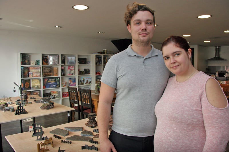 Callum and Melissa chose to open up in Mansfield as they knew the town had a strong gaming community.