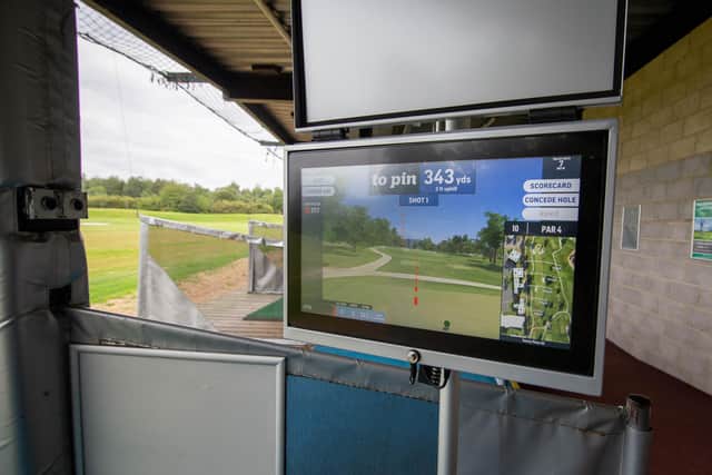 The new Toptracer technology at Hedge End driving range
Picture: Habibur Rahman