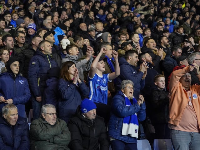 Pompey 1,485 travelling fans were in full voice in their third away game on the spin at Oxford last night.