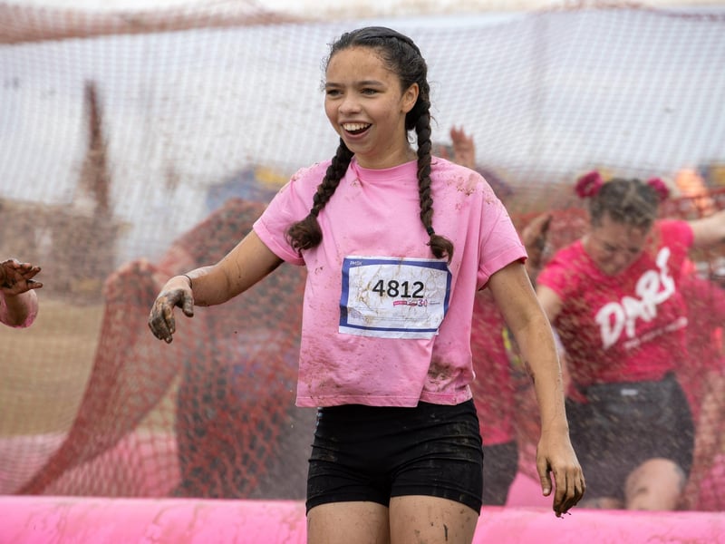 Race for Life Pretty Muddy took place on Saturday morning on Southsea Common as children and adults took on the obstacle course race.
Photos by Alex Shute