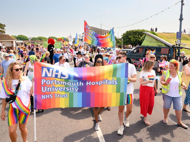 Portsmouth Pride 2023.
Picture: Keith Woodland