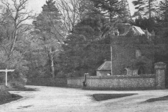 Looking towards Emsworth in 1910, this is Woodlands crossroads with Bartons Road on the right. Picture: Barry Cox collection
