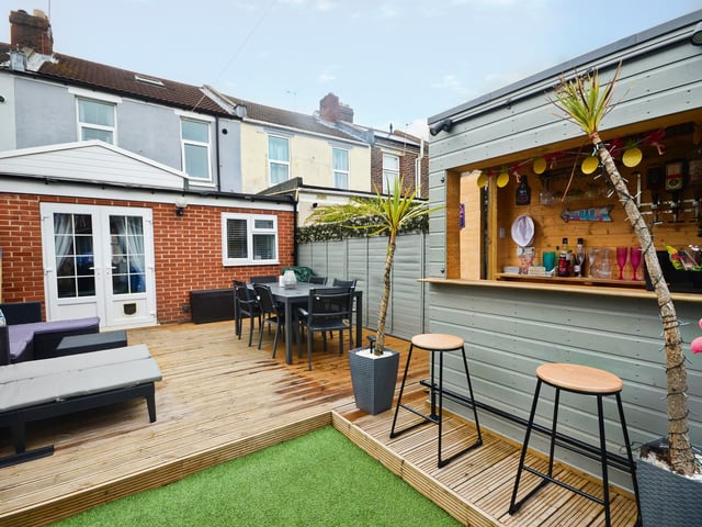 This three bedroom terraced house is on the market for £295,000. It is listed by Chinneck Shaw.