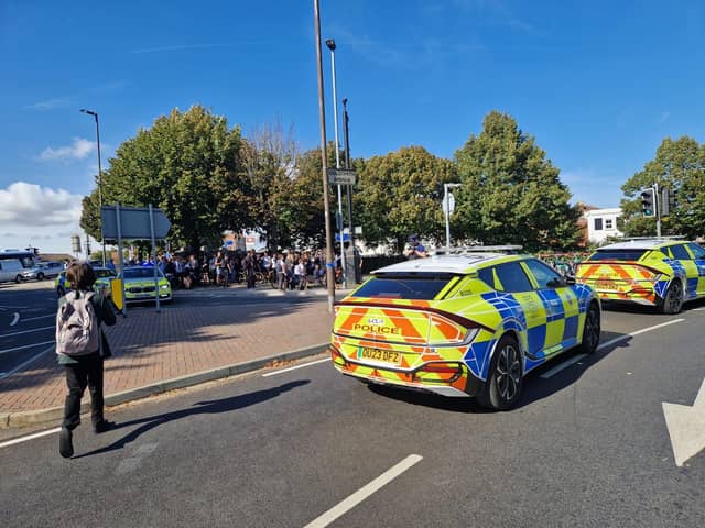 The man's death in Goldsmith Avenue is not being treated as suspicious and a file has been passed to the coroner. The road was closed yesterday afternoon (September 14).