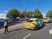 The man's death in Goldsmith Avenue is not being treated as suspicious and a file has been passed to the coroner. The road was closed yesterday afternoon (September 14).