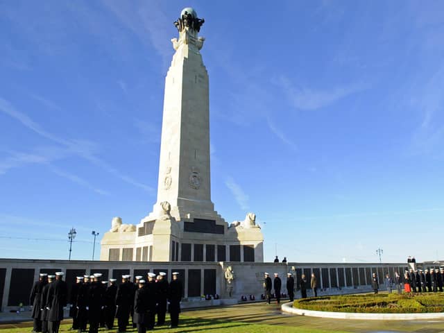 The Portsmouth Naval Memorial on Southsea Common

Picture: Malcolm Wells (133084-9966)