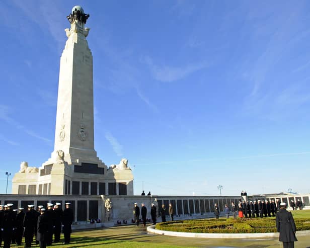 The Portsmouth Naval Memorial on Southsea Common

Picture: Malcolm Wells (133084-9966)