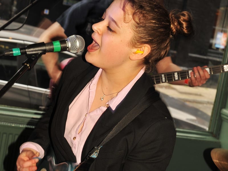 Eloise Carter playing at The Vaults, during Icebreaker Festival on February 3, 2024. Picture by Paul Windsor