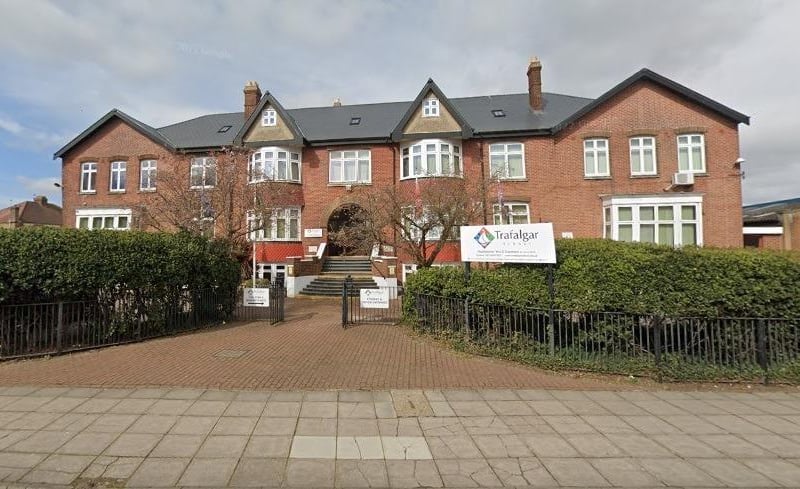 Trafalgar School has a Progress 8 score of -0.19 which is average and 22.9 per cent of students achieved a grade 5 or above in English and Maths in their GCSE exams in 2024.