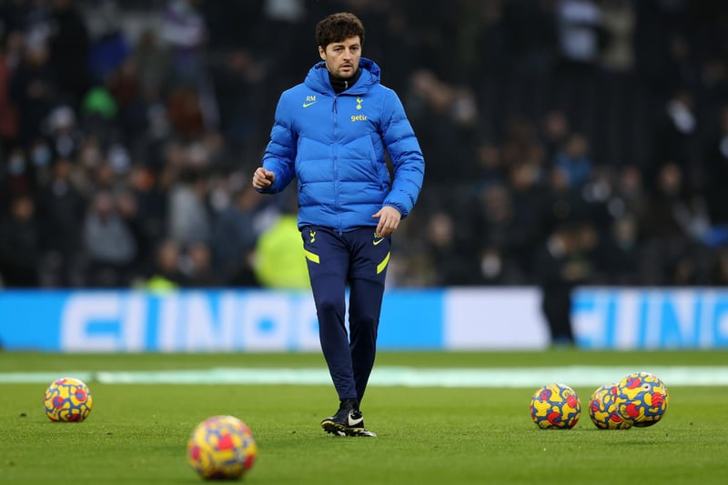 Tottenham's first-team coach was forced to retire at the age of 26 with a fractured skull. Still just 31, but has picked up plenty of experience in the Londoner's ranks as head of player development and now first-team coach. Also had a period as interim head coach in 2021.