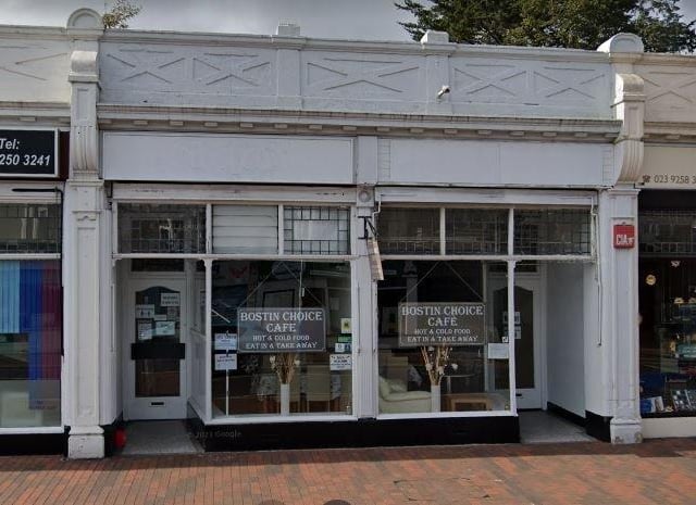 Bostin Choice Cafe in Stoke Road, Gosport, received a five rating on March 30, according to the Food Standards Agency website.
