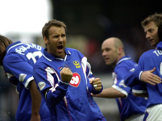 The man who made the key difference to Harry Redknapp's Championship title winners in 2003 after joining on a free from Aston Villa.