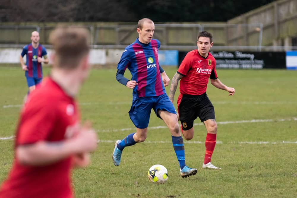 Harry Birmingham will miss the rest of pre-season after suffering a head injury against Baffins Milton. Picture: Duncan Shepherd
