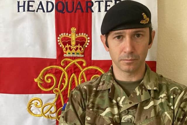 Lieutenant Colonel David Butt, commanding officer of 12 Regiment, Royal Artillery, which is based at Thorney Island