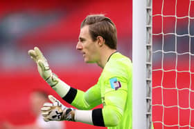 Craig MacGillivray made his Carlton debut in the Addicks' goalless draw with Sheffield Wednesday.  Picture:  Bryn Lennon/Getty Images