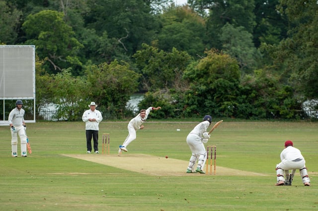 Fareham & Crofton's Bath Lane ground hasn't seen much cricket this season due to the wet weather. Picture: Vernon Nash