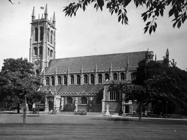St Mary's Church Fratton Portsmouth June 1967