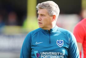 Pompey coach Mark Kelly. Picture: Joe Pepler