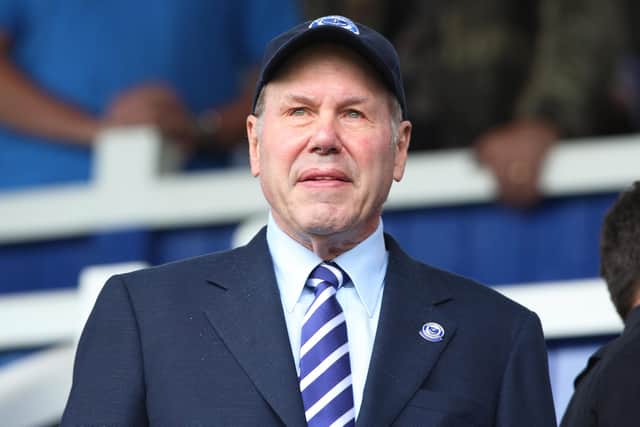 Pompey chairman Michael Eisner