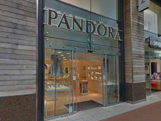 Pandora has a rating of 4.4 from 214 Google reviews. One customer said: "Such lovely jewellery and staff members were helpful and super friendly."