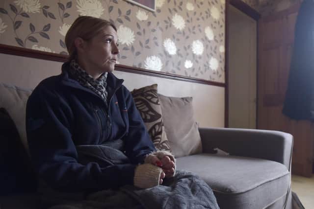 Bernice Manniex (51) from Leigh Park, is still waiting for her energy bill vouchers from the government's Energy Support Fund, which should have been given to her from British Gas last year.
Picture: Sarah Standing (090122-7794)