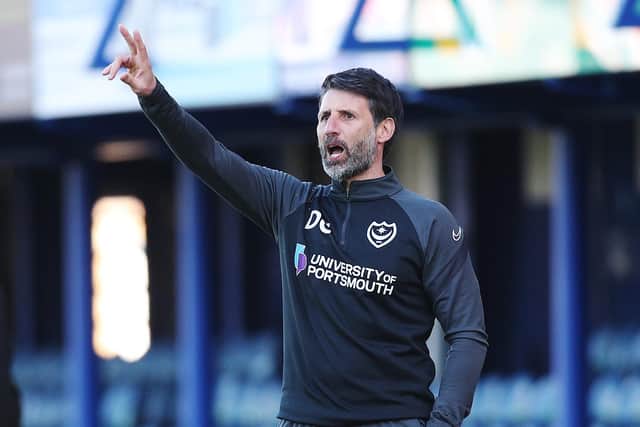 Danny Cowley. Picture: Joe Pepler