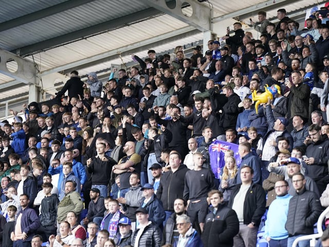 Pompey sold out their allocation of tickets for the trip to the Select Car Leasing Stadium
