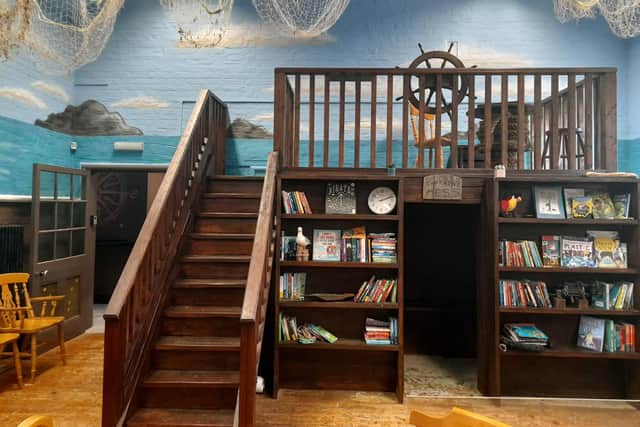 Inside the Omega Centre, Southsea, where the Pompey Pirates are based. Picture: Literacy Hubs