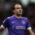 Brett Pitman is booked in for a Boxing Day return to Fratton Park with new club Swindon. Picture: Daniel Chesterton/PinPep