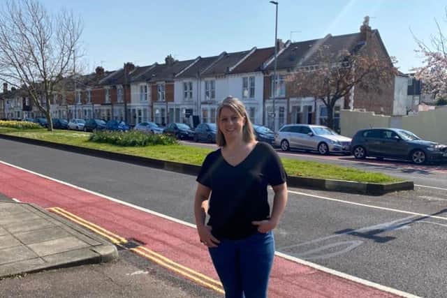 Katie Simms hopes to help key workers in Portsmouth park more easily. Picture Katie Simms