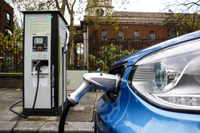 An electric charging point