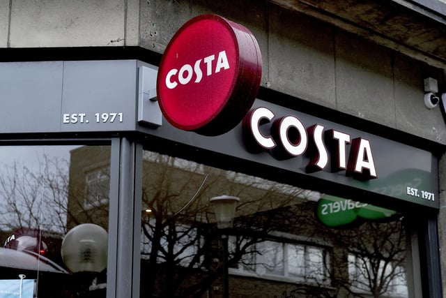 Costa Coffee, a restaurant, cafe or canteen at 42 Stubbington Green, Fareham was handed a five-out-of-five rating after assessment on February 20.