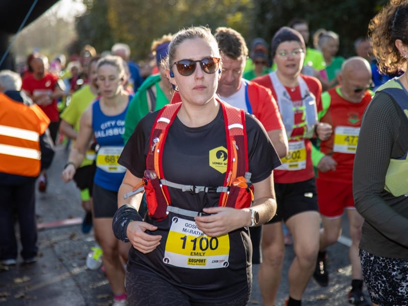 Thousands arrived in Gosport on Sunday morning for the Gosport Half Marathon, complete with childrens fun runs.Pictured - General Action from the Half MarathonPhotos by Alex Shute