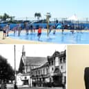 Gosport splash park, the former Criterion cinema and borough council leader Peter Chegwyn