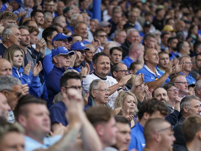 A crowd of 20,231 was inside Fratton Park for Pompey's defeat at the hands of Sunderland.