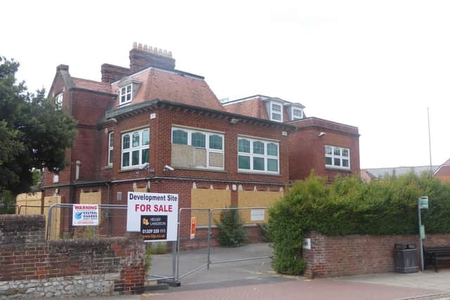 The former Victoria Cottage Hospital site in Emsworth. Emsworth Forum