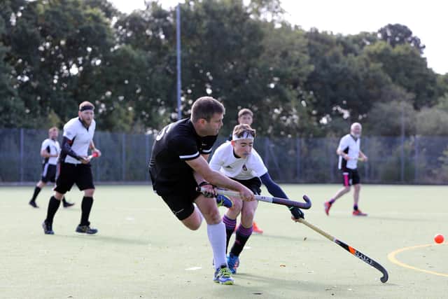 Fareham's Mikey Elliot clears against Portsmouth 2nds. Picture: Chris Moorhouse